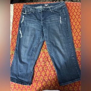 Fashion bug 18w crop jeans